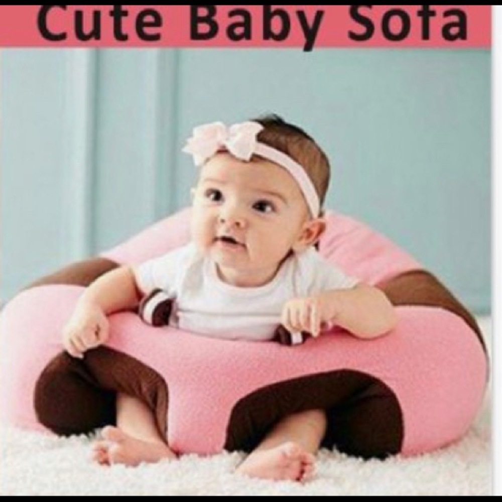 Baby plush support seat
